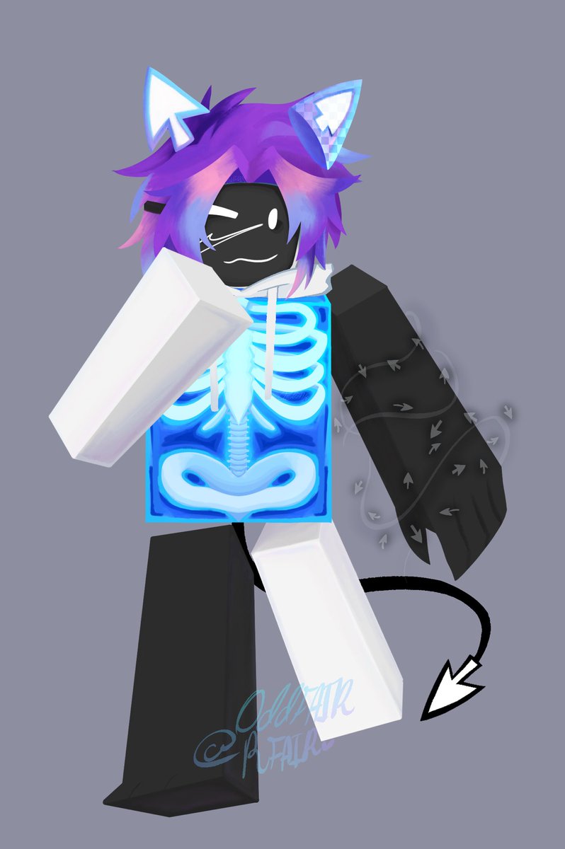 OddFairRFair's tweet photo. My oc Cursor 💜 #robloxart #oc https://t.co/OgjxqlpQWs
