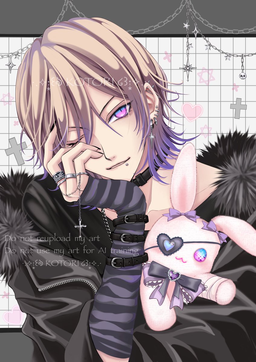kotoriys's tweet photo. #oc  #創作男子
✞꒰ঌ🩶໒꒱✞ https://t.co/opIxehyqnO