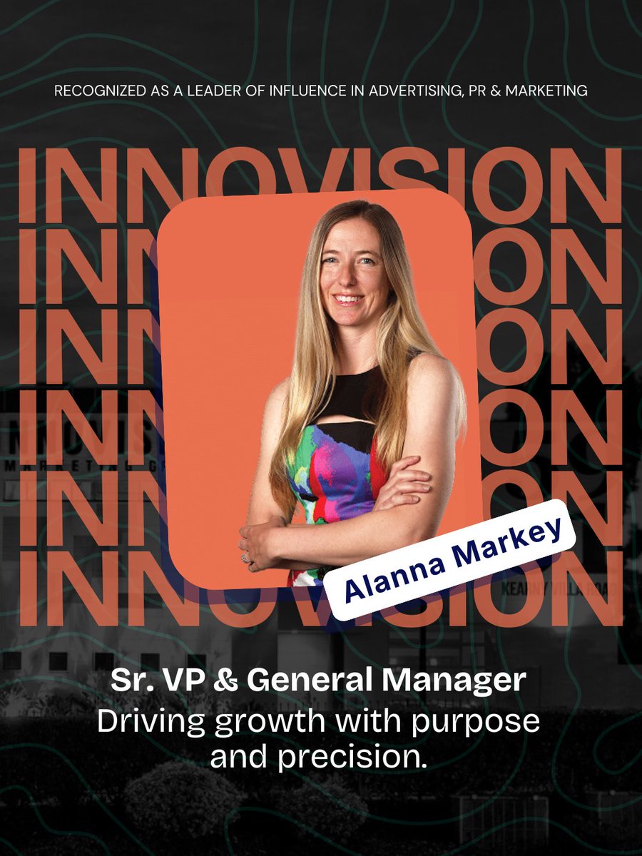 InnoVisionMktg's tweet photo. We are proud to share that four of our senior leaders at IMG have been recognized as Leaders of Influence in Advertising, PR &amp; Marketing by the @SDbusiness!

We want to thank them for their unwavering commitment, expert guidance and relentless passion. https://t.co/WFtozjP8EJ