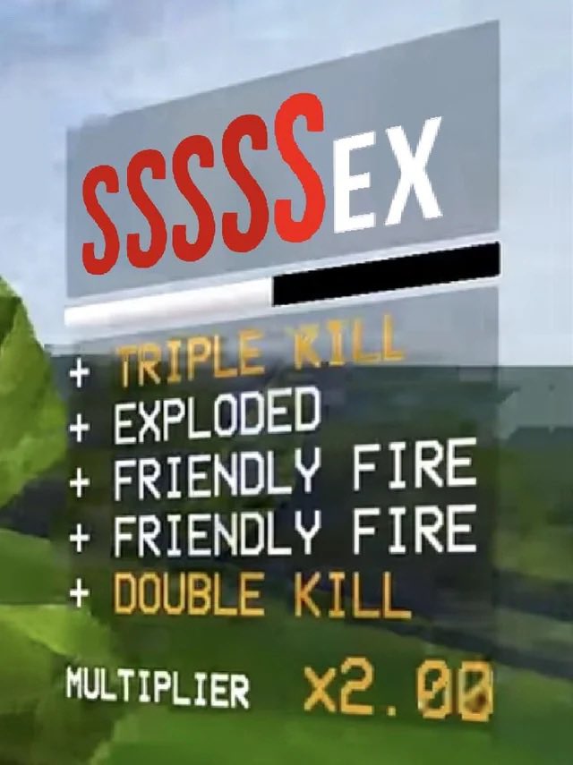 DEATH_C0NSCIOUS's tweet photo. throwback to that one time i dreamt that ultrakill added a new style ranking and it was this https://t.co/wa1DbwrY5s