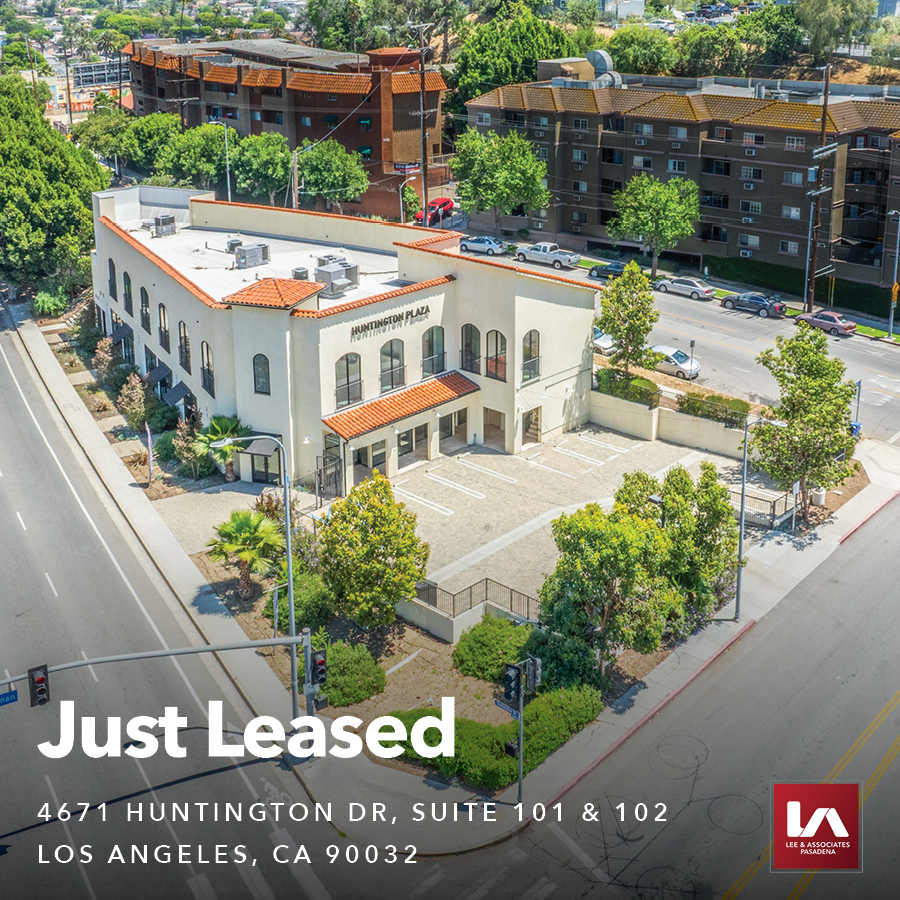 JUST LEASED  📍  4671 Huntington Drive, Suite 101 &amp; 102, Los Angeles, CA 90032

Lee &amp; Associates - #Pasadena is proud to announce that 4671 Huntington Drive, Suite 101 &amp; 102, in #LosAngeles was just leased.  David Chen represented the Landlord.