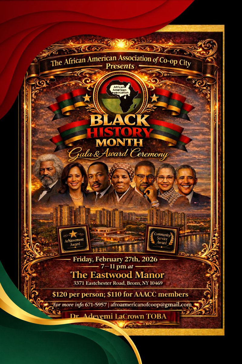 aaaccbx's tweet photo. Black History Award Gala Update: https://t.co/Gbc4SPfg6p