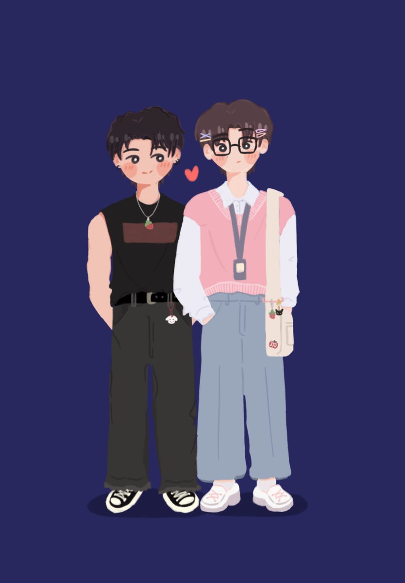 fifteenlovebot's tweet photo. benji and rei 🍓🐈‍⬛️ https://t.co/BRu1wQ9KNY