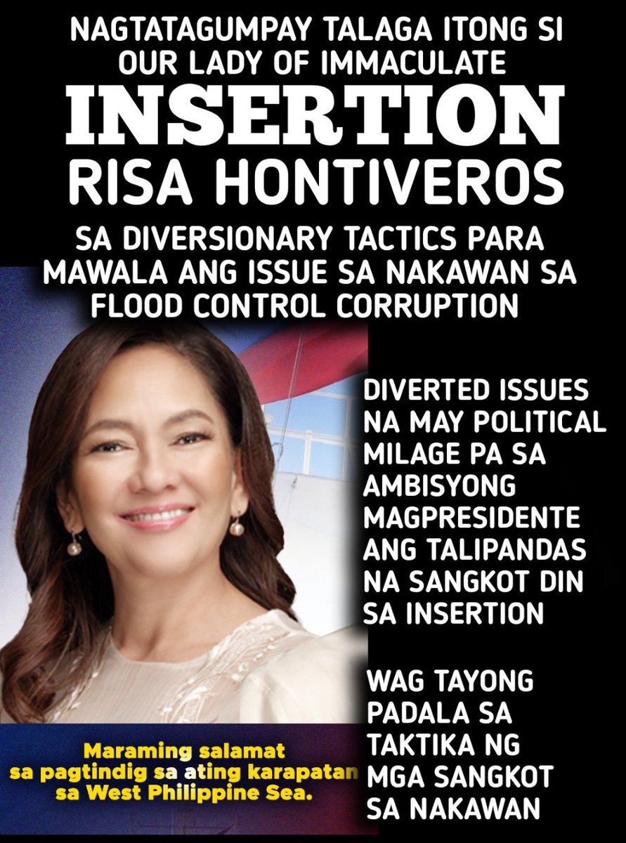 WAG PADALA SA TAKTIKA NG MGA MAGNANAKAW NA POLITIKO. 

<a href="/risahontiveros/">risa hontiveros</a> KALAT SA SOCIAL MEDIA NGAYON YUNG PROJECT MONG TULAY NA HINDI TAPOS. AT MAY AMBISYON KA PANG MAG PRESIDENTE?? KAPAL NG MUKA MO!