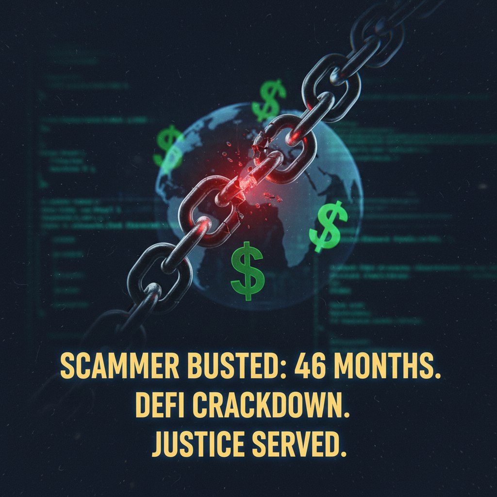 Enforcement: Chinese national gets 46 months for massive $37M crypto scam  targeting US investors. Justice served in DeFi fraud crackdown. Wake up,  scammers. #CryptoScam #CryptoCrime #SEC #Blockchain