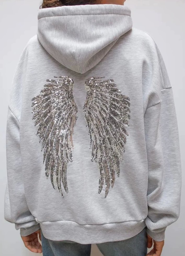 runonofficial's tweet image. (pre order 🇨🇳) subdued — angle wings sequin hoodie 🪽

เติมสต๊อกครบทุก size !! 

Size : XXS/XS/S/M
Price: 2140.- free shipping 

— รอสินค้า 7-15 วันหลังสินค้าส่งกลับ 🛒

#subdued #พรีออเดอร์จีน