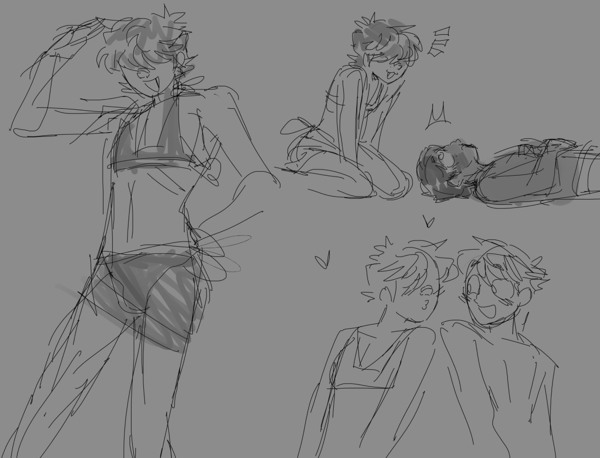 So we all agree on Ren on a bikini???