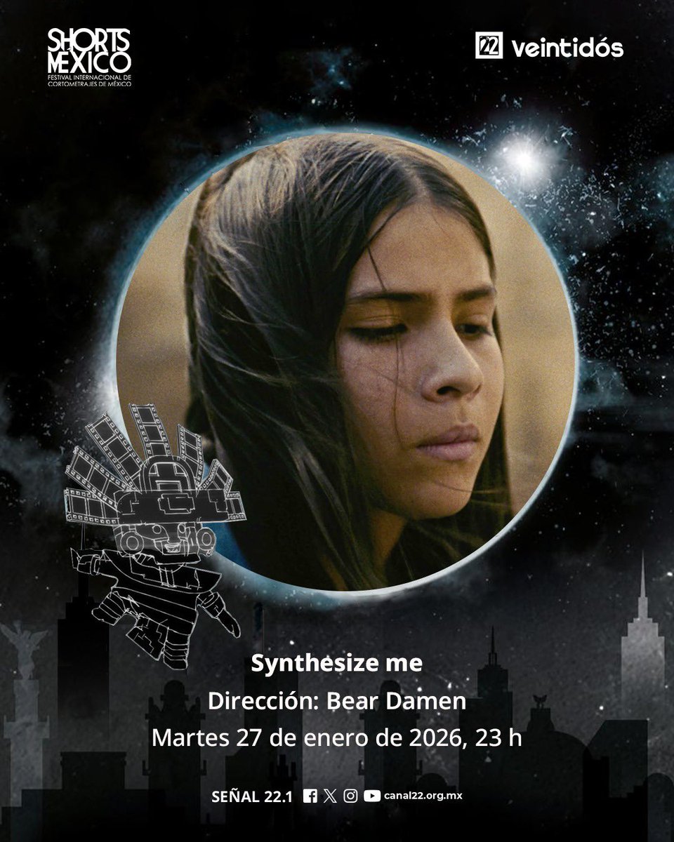 “Zona D“ en <a href="/Canal22/">Canal 22 México</a> reúne una selección de cortometrajes imperdibles de Shorts México:

🍿 #ZonaD

⏰ Martes 27 de enero, 23:30 h