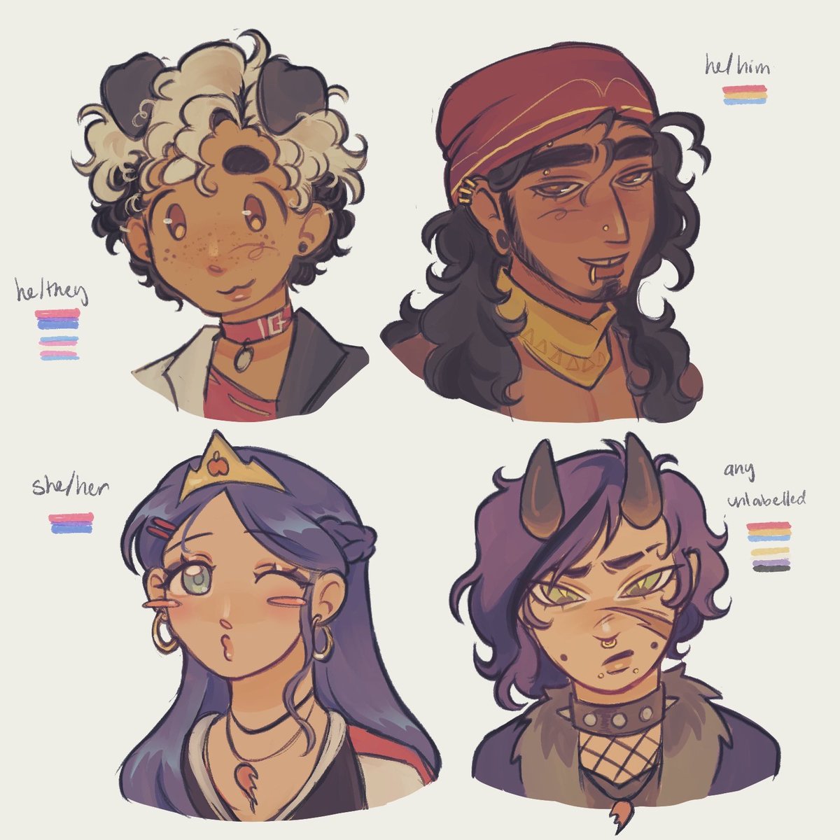 horridfrogzz's tweet photo. #descendants rotten 4 designs + hcs i wokeified them sorry. theyre all polyamorous and queerplatonic https://t.co/8747RvDXGf