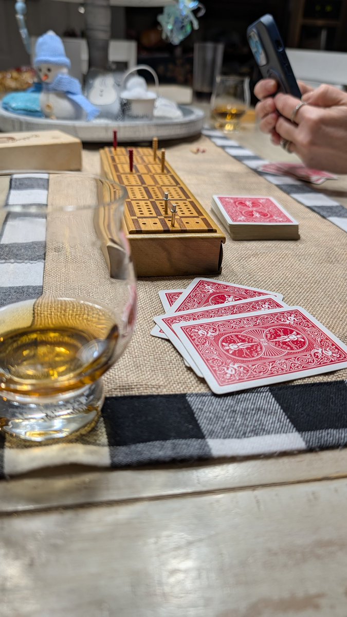 Game night with the wife.