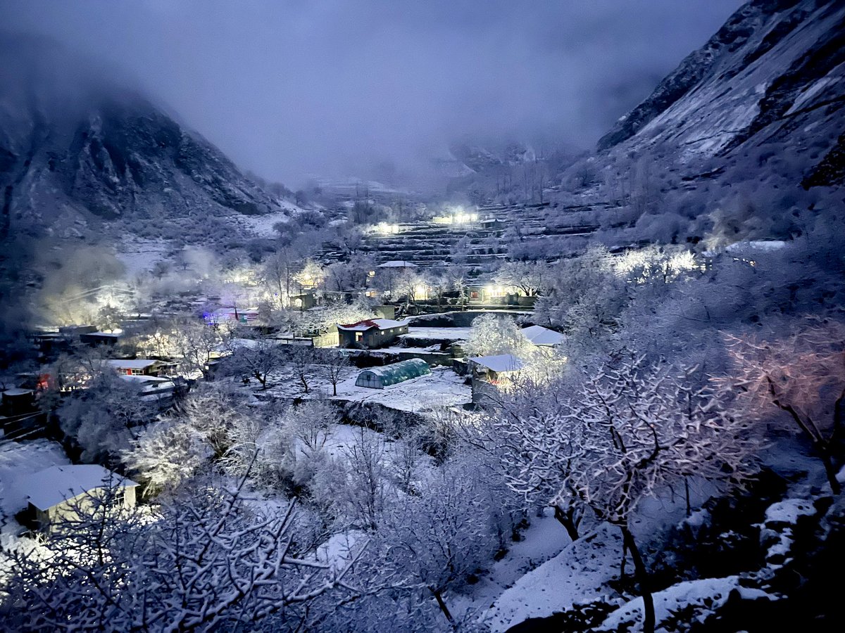 Winter wonderland:
 Bagrote Valley, Gilgit-Baltistan, Pakistan