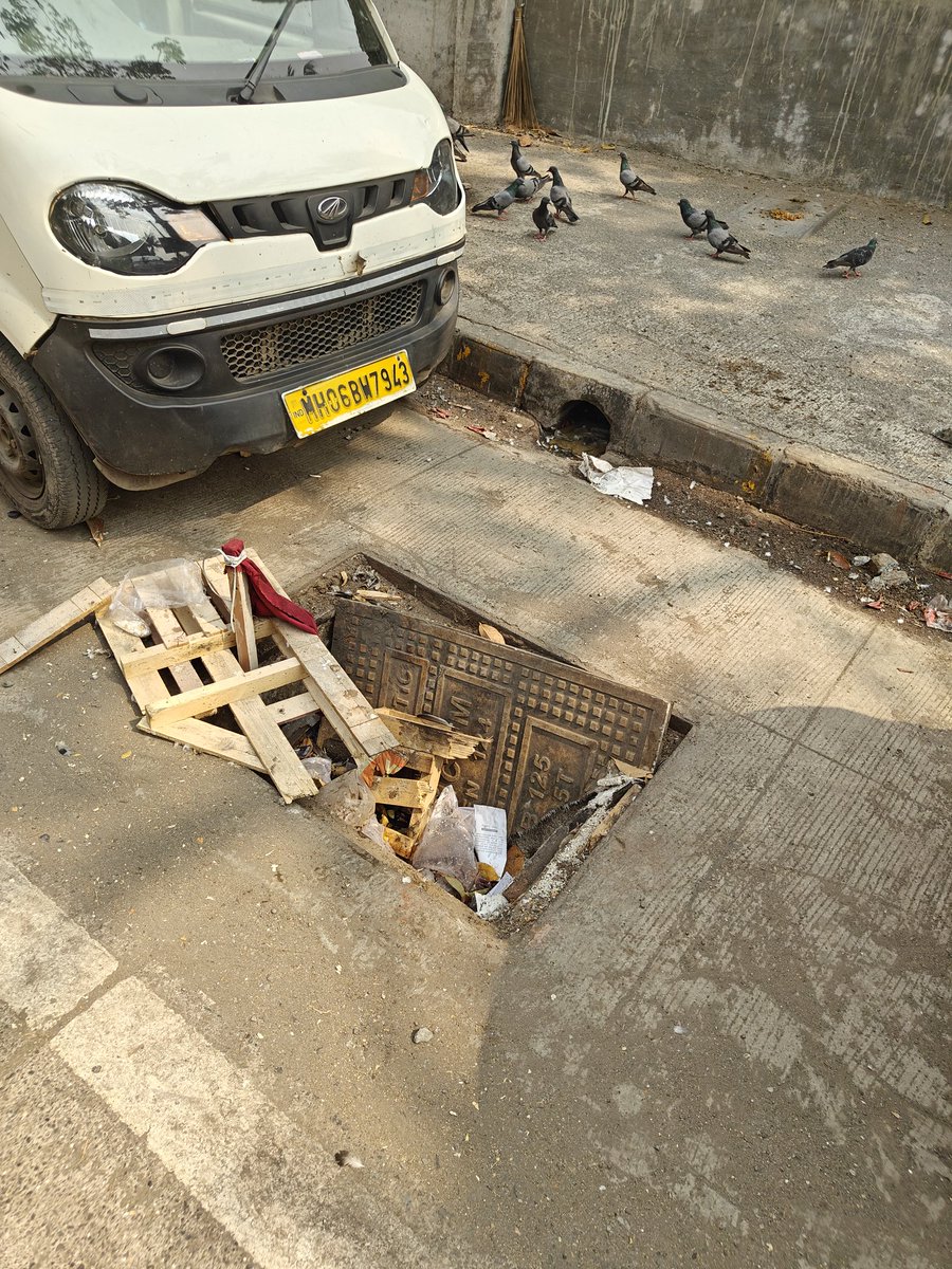 FinWisdomMumbai's tweet photo. @mybmcWardN Before I say thank you very next day yes within few hours same situation so very poor quality of Drainage covers again need replacement with Quality material https://t.co/GQBL3aRhYp