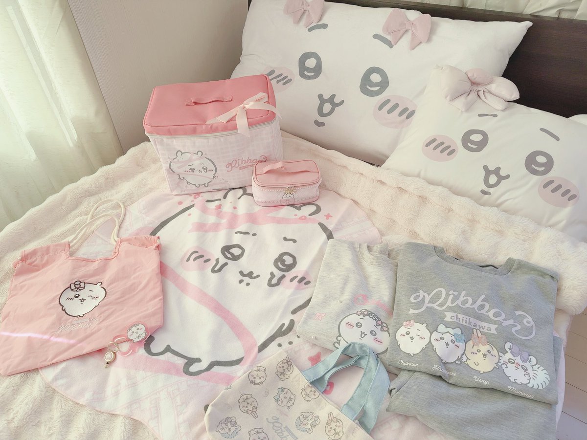 しまむら☓ちいかわ

欲しいの買えた✨️

リボンシリーズ可愛すぎる⋆𝜗𝜚🤦🏻‍♀️🎀💕