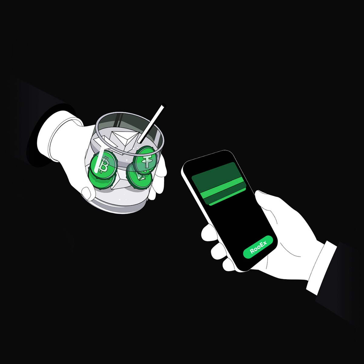 RooExchange's tweet photo. Nothing bad ever happens after one drink and one trade.

#RooEx #trading #Crypto https://t.co/Imx2WsKEPV