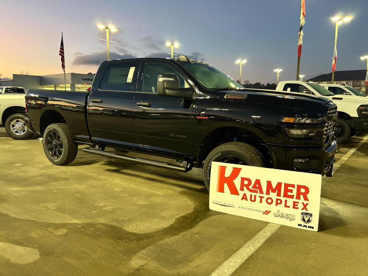 KramerAutoplex's tweet image. 🥳 Congratulations Guillermo on your new 2026 #Ram2500!! Welcome to the #KramerFamily! 🤝

Ready for to upgrade your ride too? Ask for Tyler Keith at Kramer Autoplex! 🤩
☎️ Call us! (936) 630-9206
🖥️ Website Link: bit.ly/3KTvcPz

#Kramer #KramerAutoplex #LivingstonTX
