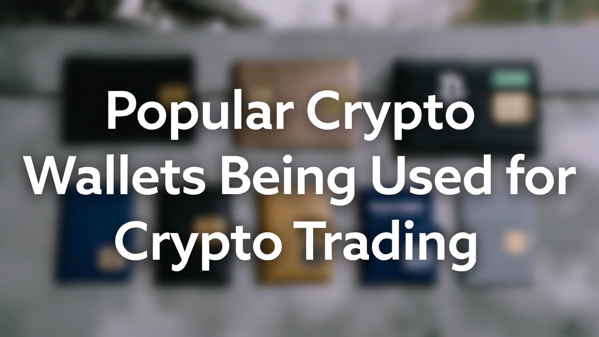 Popular crypto wallets used by traders today: 

🔹 MetaMask 
🔹 Trust Wallet 
🔹 Ledger 
🔹 Trezor 
🔹 Coinbase Wallet

Choosing the right wallet means balancing security, accessibility, and control over your assets. 🔐💼
#CryptoTrading #Web3 #ECXX