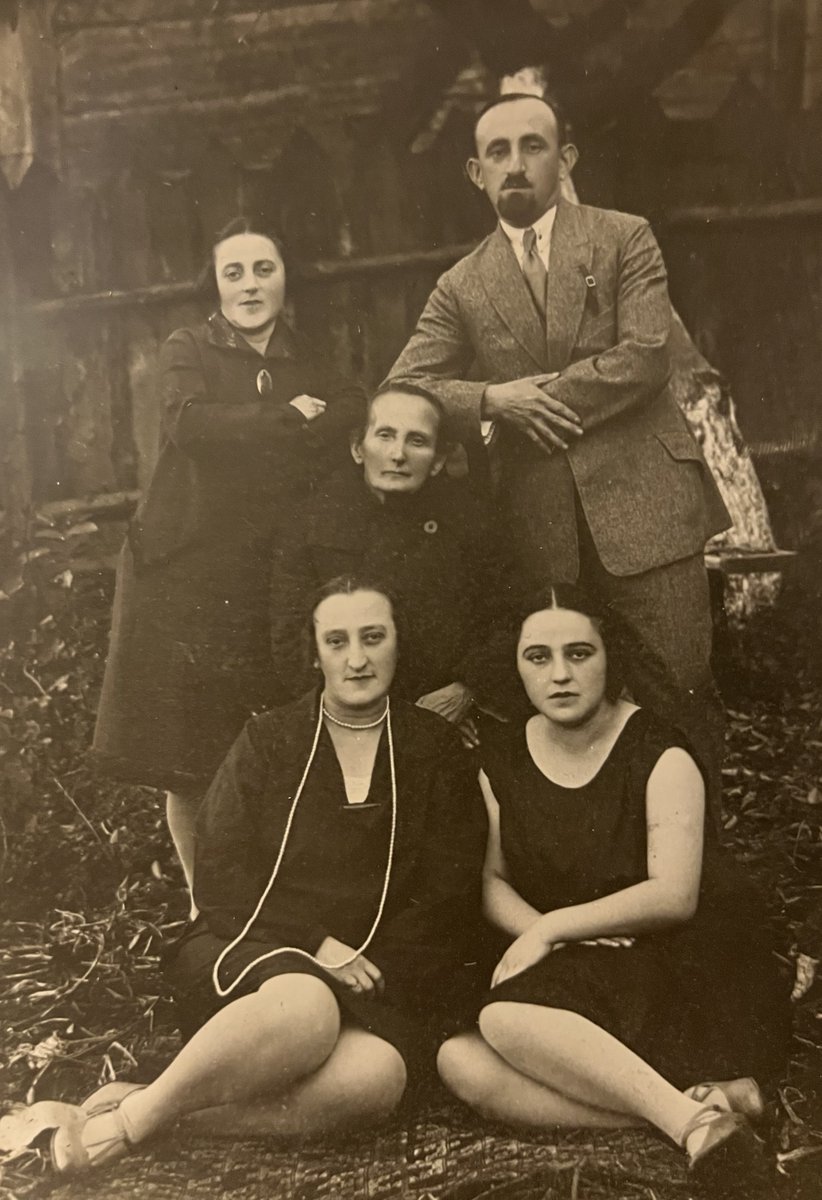 On this day of remembrance. ✡️
I don’t know their names. No one alive does. 
I know they were my grandfather’s extended family in Ukraine. And I know they were murdered.
They perished. They’re remembered without my knowing their names.
I’m here and they’re not forgotten. 🕯️