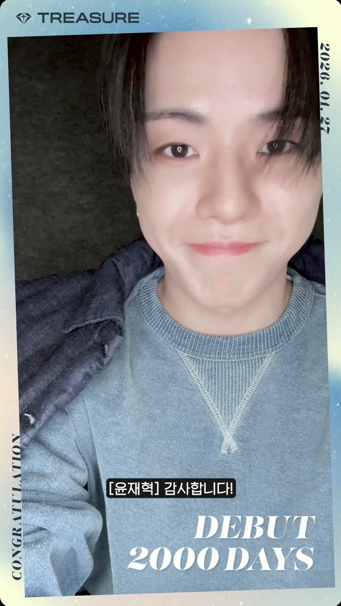 Treasure_Mex's tweet photo. #YOONJAEHYUK 🦁 | 2000 DAYS DEBUT MESSAGE 💌

#2000DaysWithTreasure #윤재혁 https://t.co/7v68wO1In1