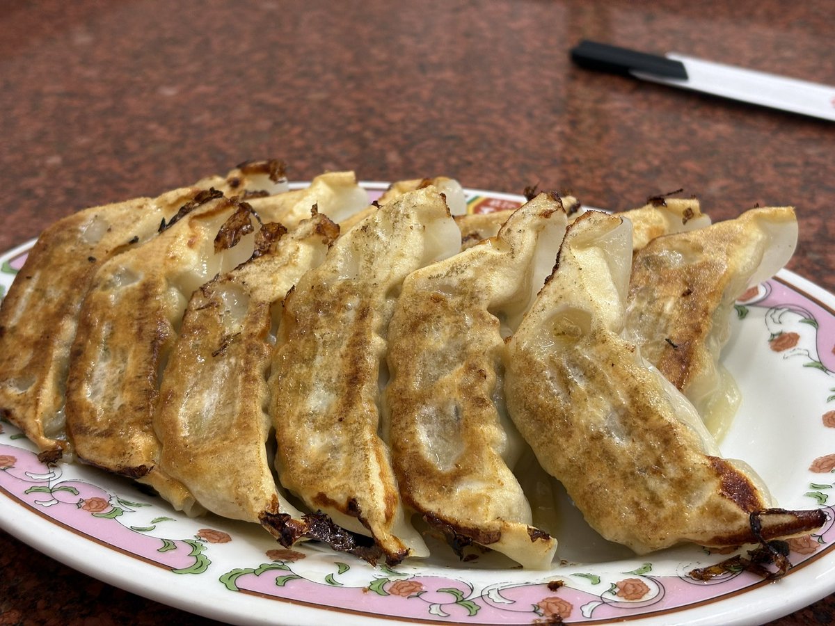 arcadia8463's tweet photo. 昨日、1年ぶりに餃子を頂いた🥟
めちゃくちゃうまし✨

#王将 #餃子 #ランチ https://t.co/xreLRIXGT3