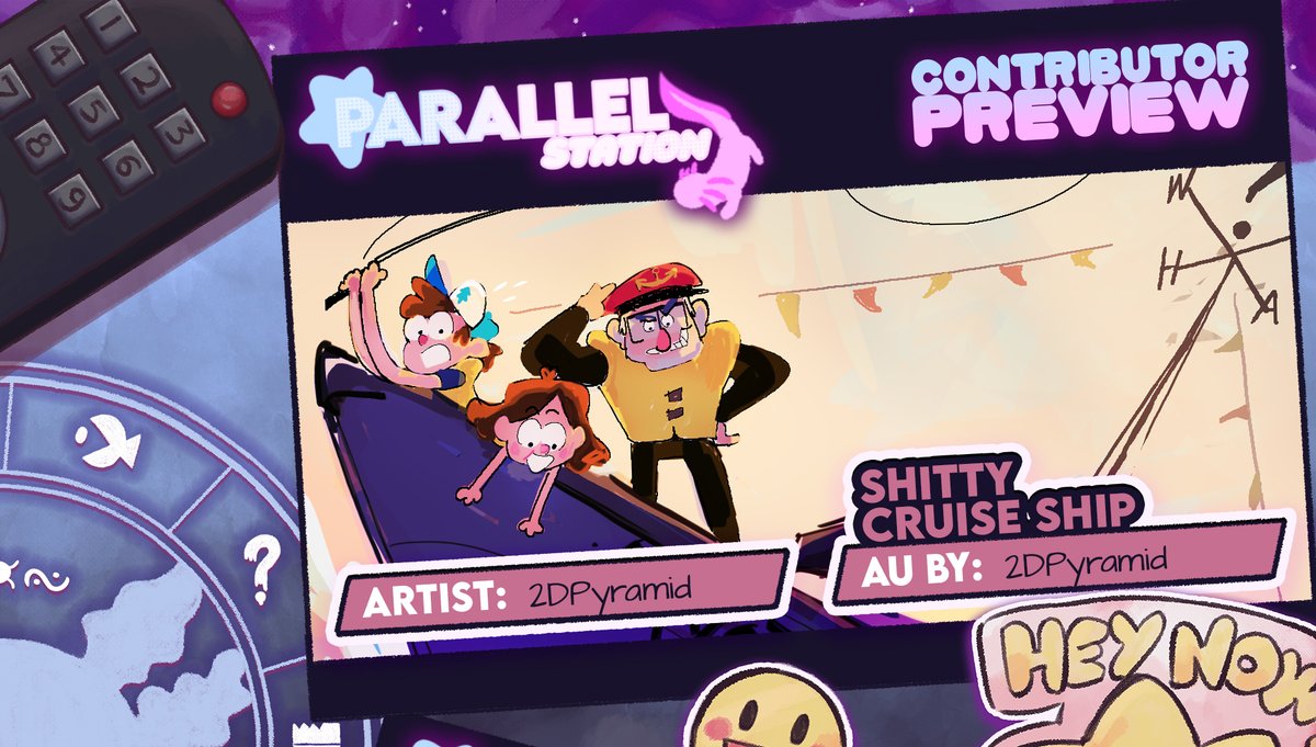 Gravity Falls Zine: Parallel Station OUT NOW! tweet media