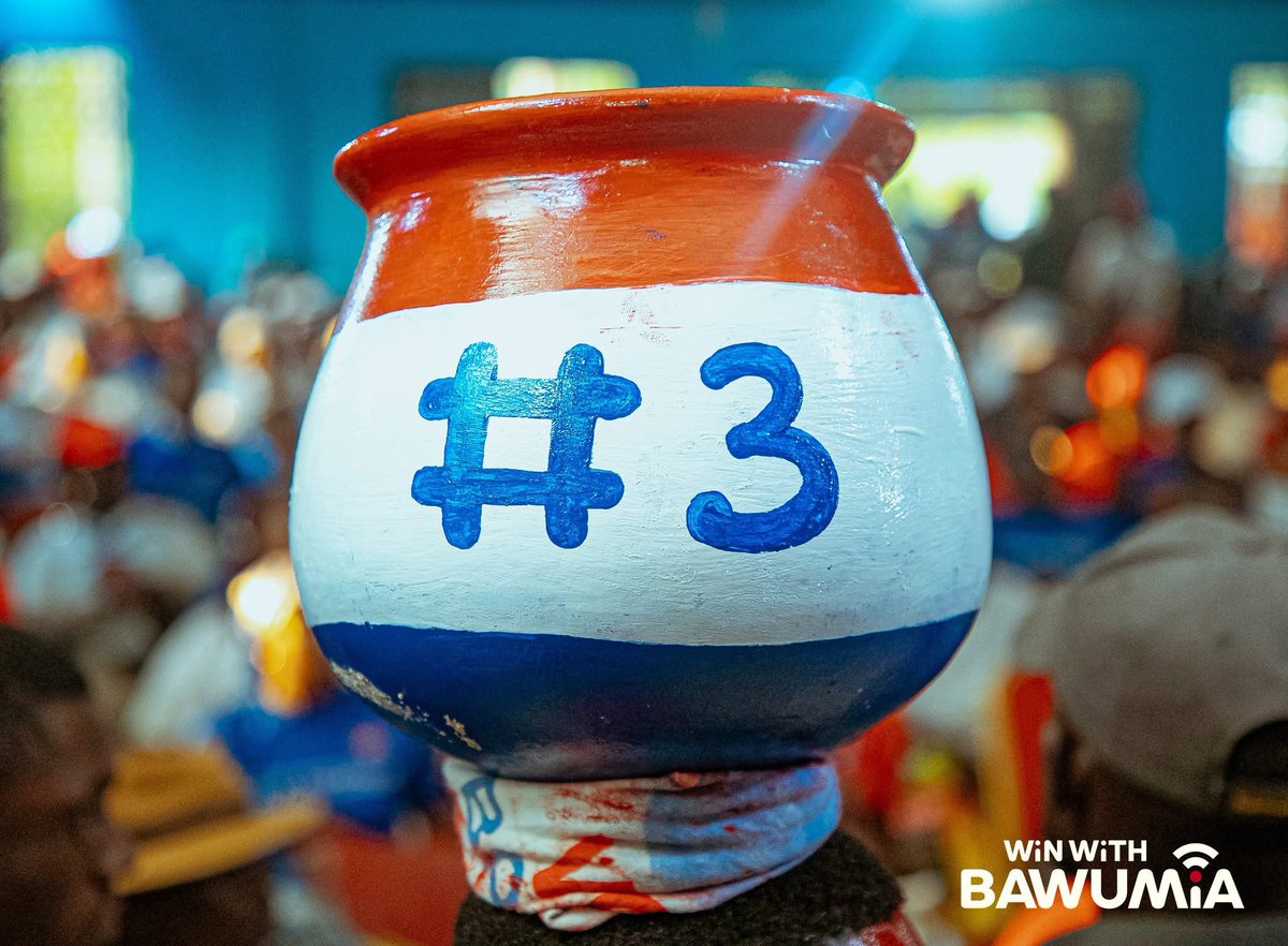 Dear Delegates,
Moments like this define our future as a party.
This Saturday, let us choose competence over chance and vision over noise.
Dr. <a href="/MBawumia/">Dr. Mahamudu Bawumia</a> remains our surest path to victory in 2028.
Let wisdom guide our choice✍️
#BawumiaMyChoice
#WinWithBawumia
#VoteNumber3