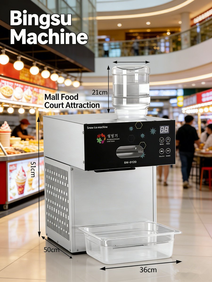 zsqingyo's tweet photo. 🔥【Commercial Bingsu Machine Must-Have!】Perfect for Bubble Tea Shops, Dessert Bars &amp; Cafés✨
#bingsumachine #Snowandicemachine #MilkTeaCupSealingMachine #CommercialBingsuMachine #BubbleTeaEquipment #DessertShopSupplies #ShavedIceMachine #FoodServiceEquipment https://t.co/g6PXblyx11