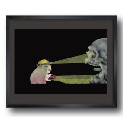 🔻光宗薫　複製原画🔻
〜期間限定販売〜
締切 : 2026年2月3日（火）17時

光宗薫 「せみにんげん」 『どくろいわ』 
複製原画20 【サイン入り】

【光宗薫個展「せみにんげん」複製原画】
2025年12月〜2026年1月に開催の個展「せみにんげん」の描き下ろし作品を忠実に再現した複製原画です。

【仕様】