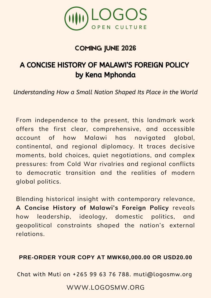 aKamwelamaji's tweet image. Huge congratulations @KenaMphonda  on your forthcoming book "A Concise History of Malawi’s Foreign Policy"! A timely and accessible look at how a small nation shaped its place in the world. Can’t wait for the June 2026 release! 

🇲🇼diplomacy to the world!