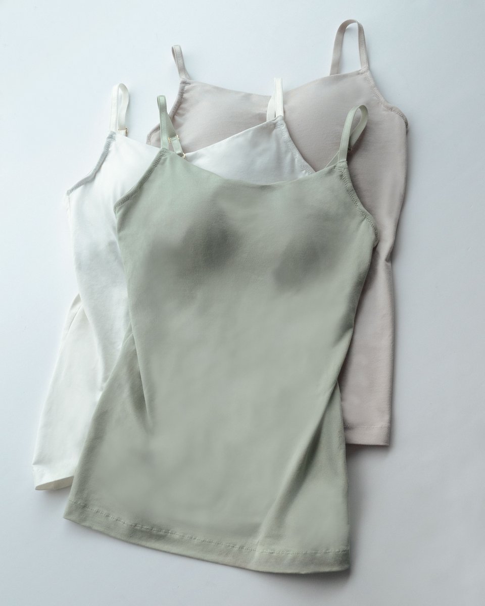 New Color】 軽やかフィール快適ブラキャミ 公式オンラインストア限定