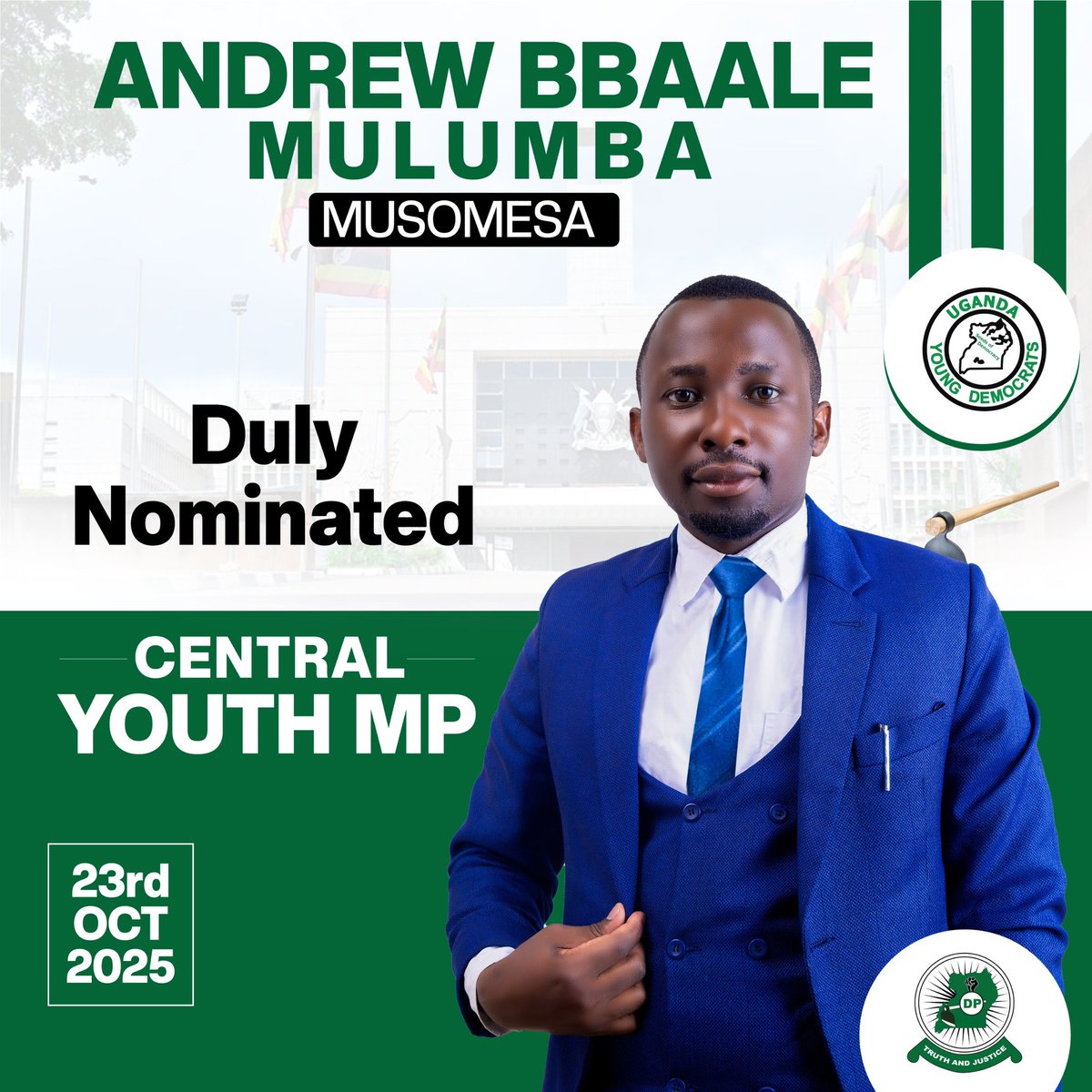 UYDsecretariat's tweet photo. This is our moment. Today, the youth must rise and be counted. UYD calls on every delegate to turn up, vote, and defend our future. Stand with leaders of integrity. Reject money politics. Choose service over slogans. Vote #uyd vote #DP #youthdecides https://t.co/pOZcdJgUaN