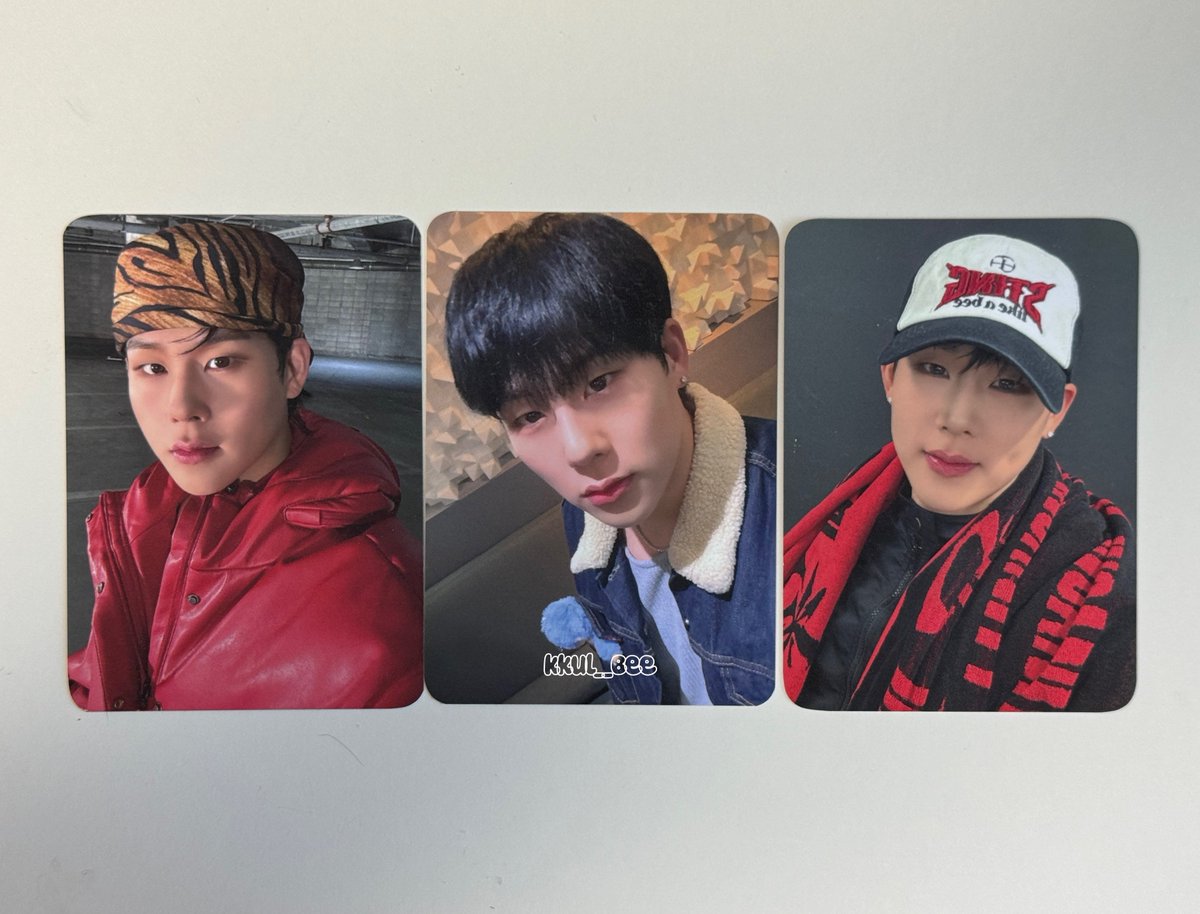 몬스타엑스 [THE X : NEXUS] 콘서트 나눔
주헌 솔로 미공포 무인 나눔 합니다🍀 #rt

🗓 1/30첫콘 • 2/1막콘
🐝 소량입니다...(첫콘날 모두 소진되면 끝...)
🐯 시간 및 장소는 당일 타래 공지!
(슬리브는 다 씌워뒀어요☺️)

#몬스타엑스 #주헌