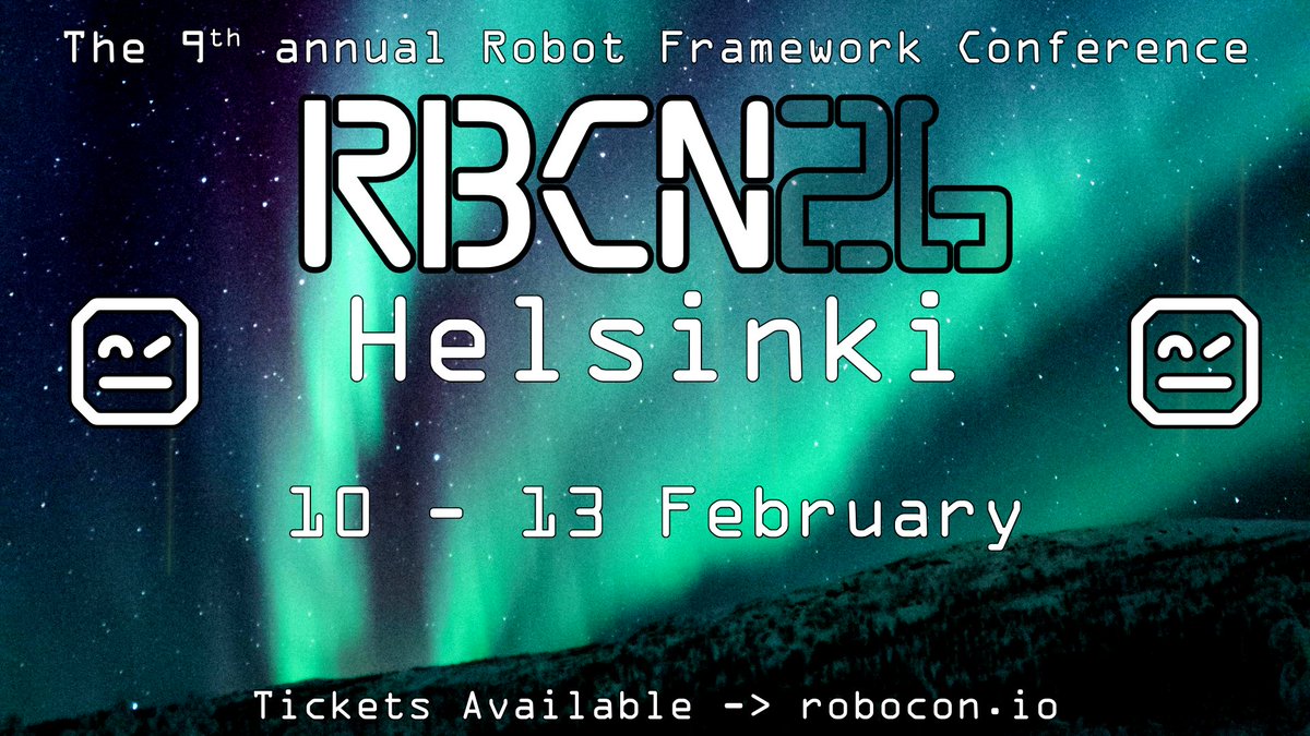 Robot Framework tweet media