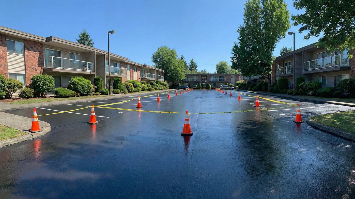 propbuildcom's tweet photo. Seal Coating vs. Resurfacing: How to Choose the Right Fix for a Worn-Out Parking Lot #sealcoating #resurfacing #pavingcontractors #asphaltpaving #parkinglotmaintenance #propertybuild https://t.co/VjHaXDXuZJ https://t.co/1xPvDMSegP