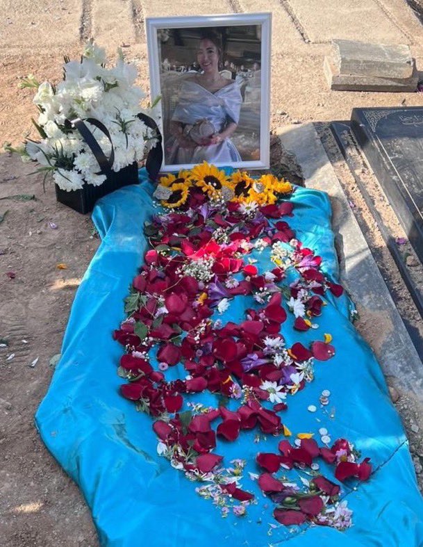 DVATW's tweet image. Say her name.

Tina Noorali. 

Murdered by the Mullahs.