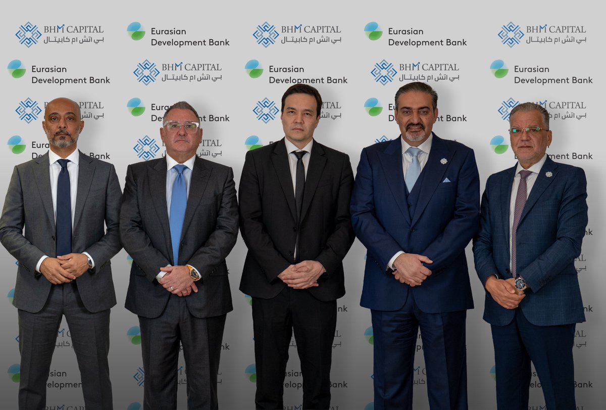 BHM Capital has been  appointed as Lead Manager for the upcoming AED-denominated bond issuance  of the Eurasian Development Bank, set to be listed on the Abu Dhabi  Securities Exchange.
A milestone reinforcing confidence in local debt markets.

تم  تعيين بي اتش ام كابيتال مديراً