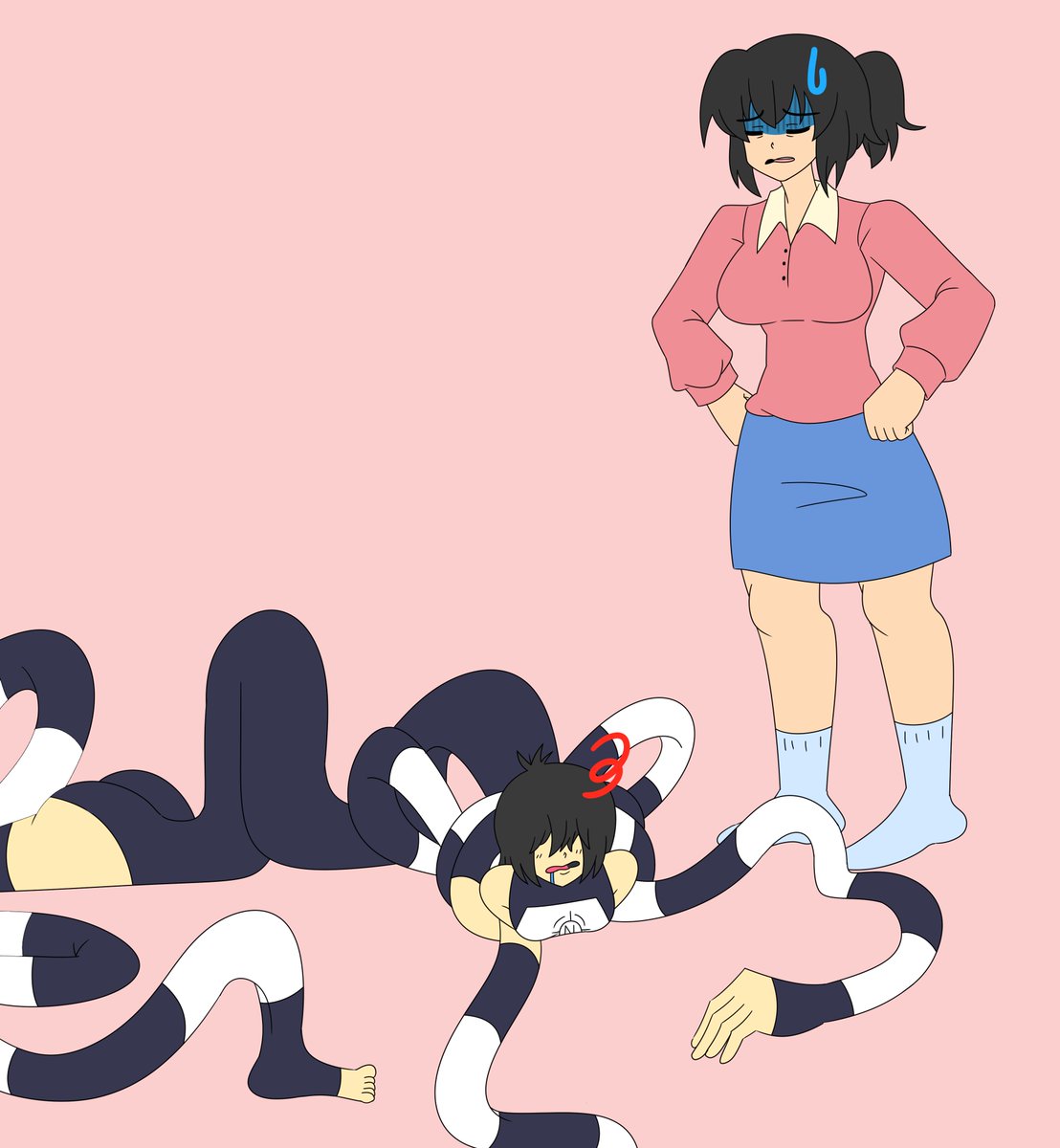 CloudyHeroAC's tweet photo. #ArRequest from twitch
Viewer's #elastic #oc disappointing her mom..
dm for commisions! #opencommissions #Commision #commisionsopen #ArtOfTheDay #elasticgirl #stretchyartday #originalcharacterart #fanart #elastic #stretchyart #art #original_character #digitalarts #digitalart #ocs https://t.co/CjmGiazcf4