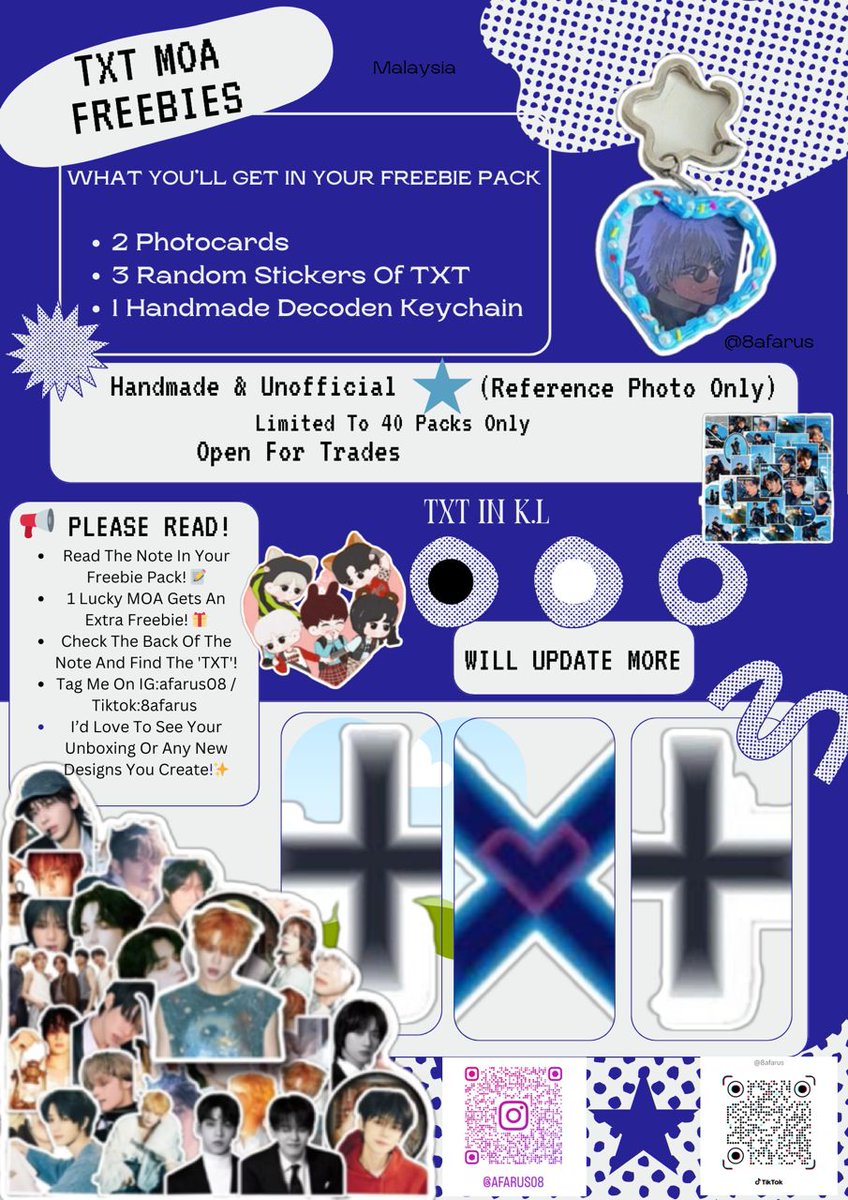 AA8nnie's tweet photo. Ready for TXT! 🦋
💎 Check the poster for details and see you there🫶 #TXTinKL #TOMORROW_X_TOGETHER #MOA #txtfreebies #txtinmalaysia https://t.co/cprbeSBT64