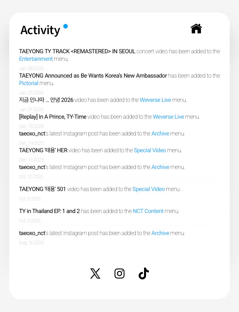 ARCTYVE #태용 update:

arctyve.crd.co