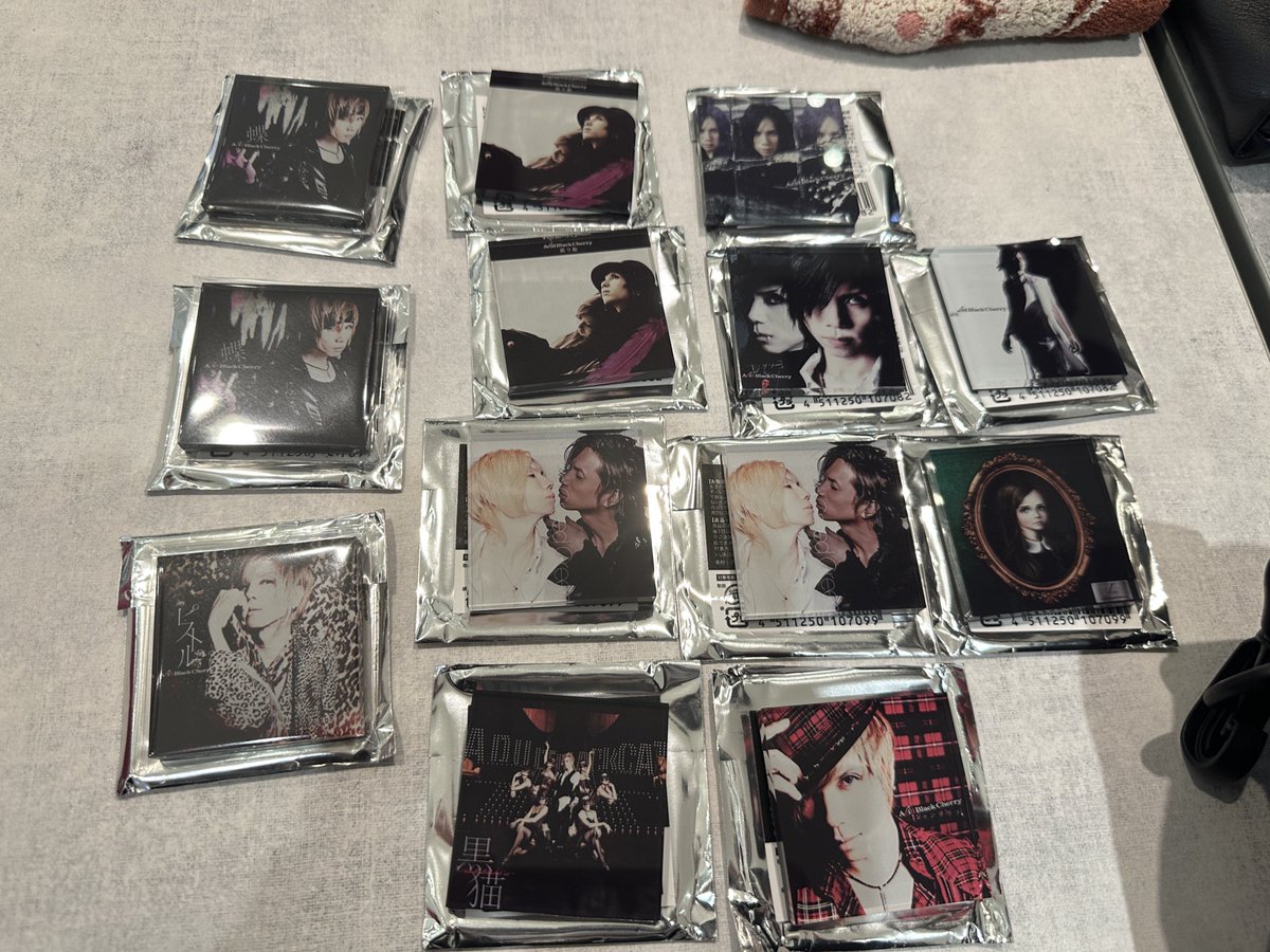 Acid Black Cherry マグネットコンプリートセット（通常のみ） Acid