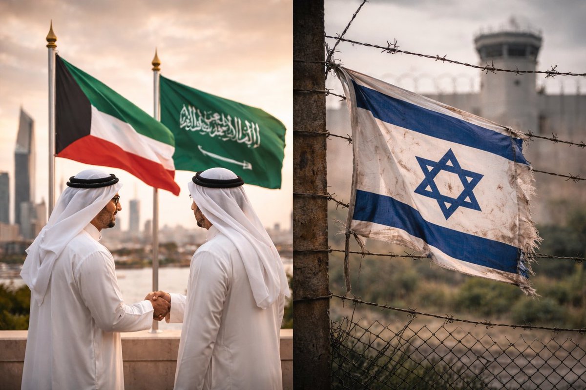 كيف نقرأ (ردود الفعل الكويتية) إزاء الأحداث الأخيرة ؟

لقد استعرض الكويتيون في وسائل التواصل على أقل تقدير، توجهًا لا لبس فيه، ويشير بوضوح إلى أن:

الوعي العام في #الكويت ، مرتبط بشكل عميق وبنيوي واستراتيجي بكل ما له علاقة بـ #السعودية .

كما يعادي الوعي العام الكويتي بشكل عميق