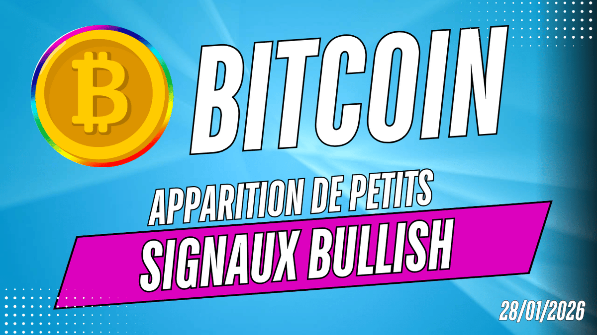 BITCOIN DES SIGNAUX BULLISH APPARAISSENT ! 🔥 ANALYSE DE MARCHÉ CRYPTO &  NEWS Vidéo disponible içi : 👉 https://t.co/YIZpQIfYgK - Commentez ma vidéo  sur YouTube ✓ - Partagez et retweetez à fond
