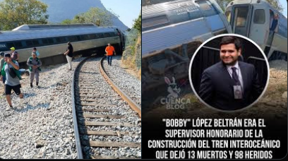 Despues de un mes, acaban de convertir al chófer en un chivo expiatorio por el descarrilamiento del Tren Interoceánico. Se robaron el presupuesto igual que en España y estamos a meses del mundial...