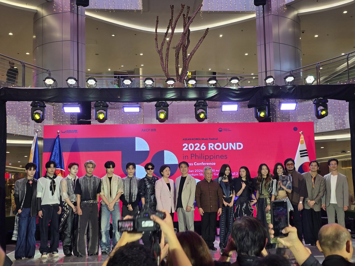We are very excited to see this years ROUND in Philippines

Confirmed line-up for 2026 ROUND in Philippines

Philippines: Ben&amp;Ben, TJ Monterde, Cup of Joe, and HORI7ON
Korea: 10CM, and MeloMance
Brunei: Syafiq Abdilah
Cambodia: G-Devith
Indonesia: Pamungkas
Lao PDR: JoJo Miracle