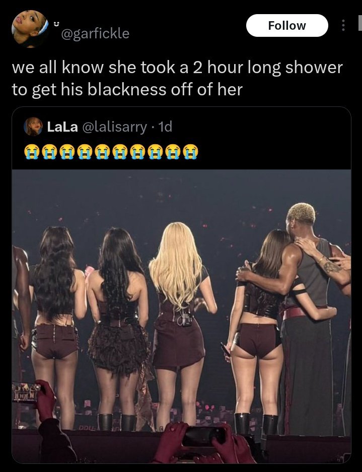 this is literally racist as hell omg STFU