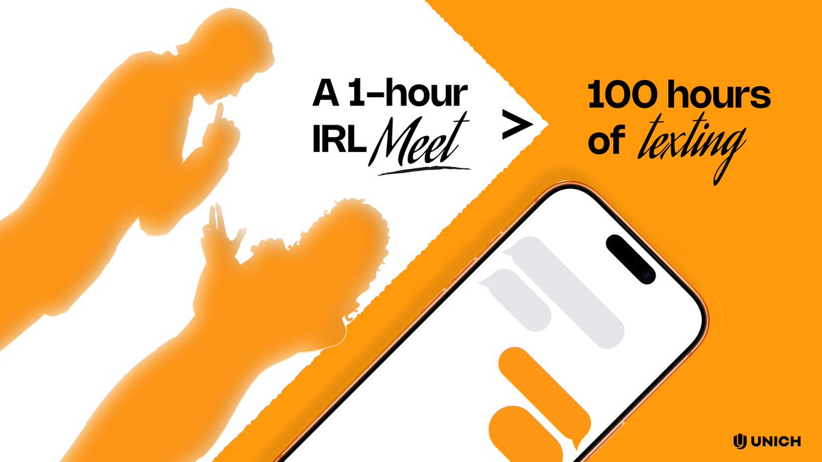 One hour in the same room builds more understanding than days of back-and-forth texts.