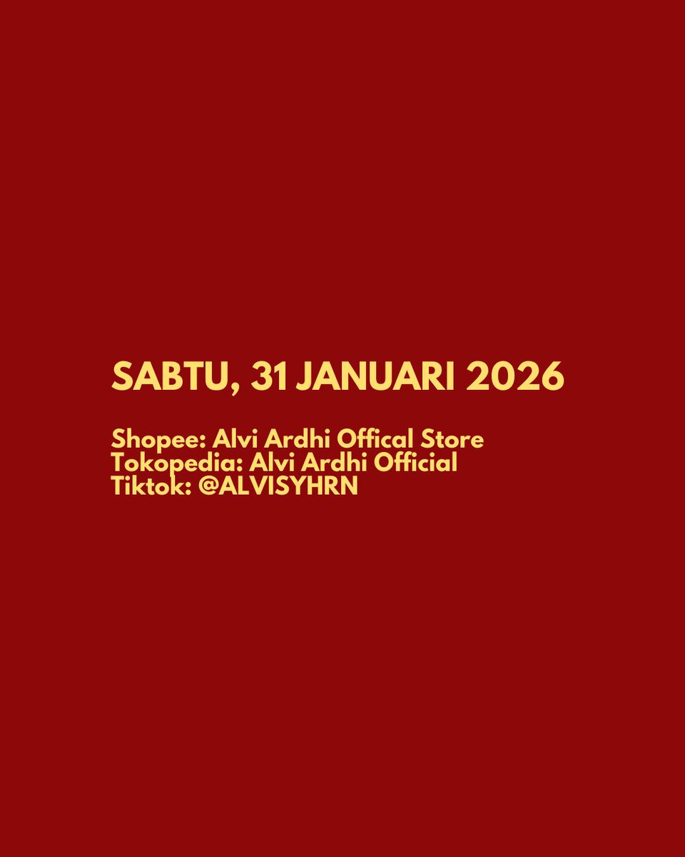 Alvi Syahrin tweet media