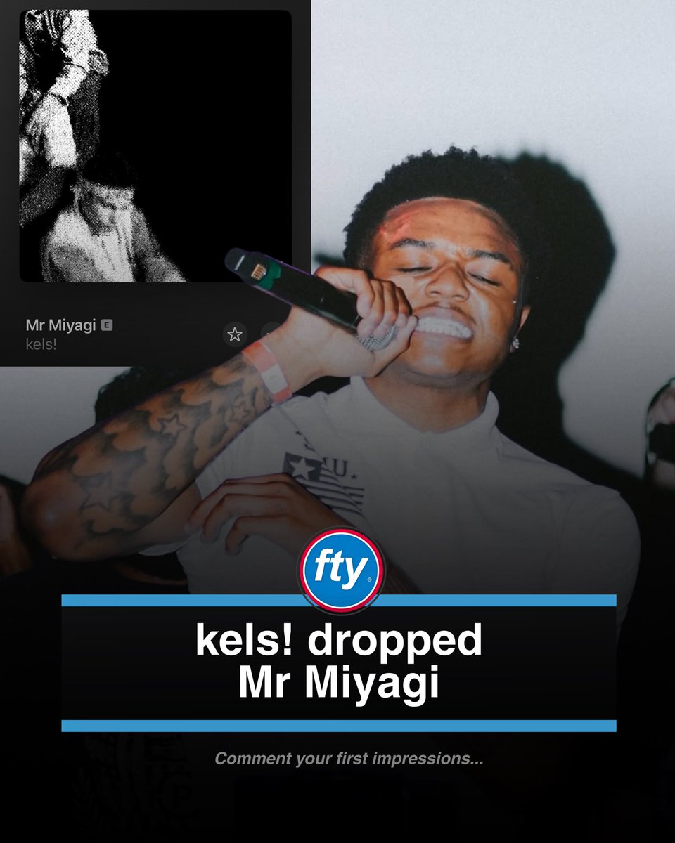 kels! just dropped Mr Miyagi👀🔥