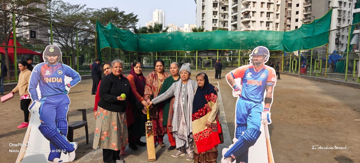 SCL 2026 was conducted in such an “all inclusive manner” over 3 days 24-26 Jan with Sr Ladies team. Amazing society bonhomie making it a festival of togetherness.