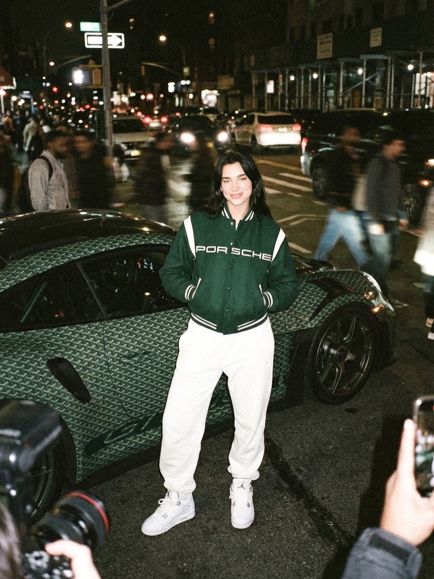 competitionreal's tweet image. Dua Lipa X Porche 💚