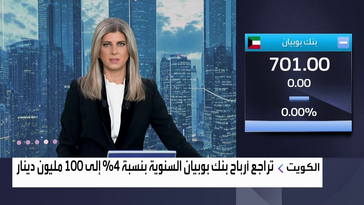 تراجع أرباح بنك بوبيان السنوية بنسبة 4% إلى 100 مليون دينار نبض السوق _Business 
